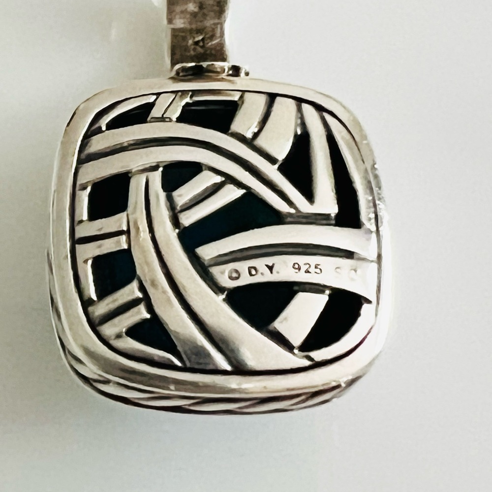 David Yurman Turquoise Pendant Necklace - Picture 12 of 12